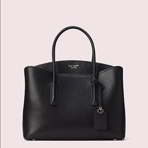 NWT! KATE SPADE Margaux Large Satchel col. Black